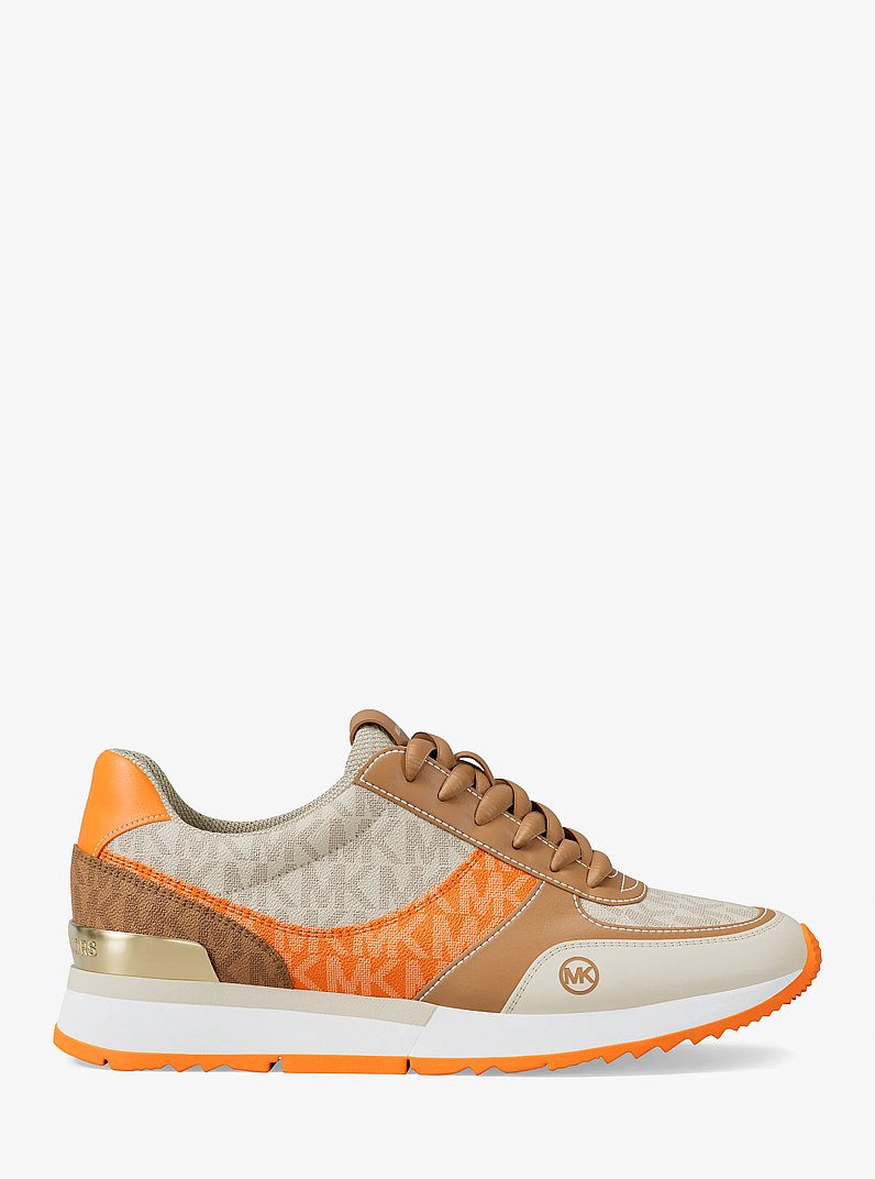 Espadrille Andi en mat&eacute;riaux multiples in ORANGE POP | Michael Kors