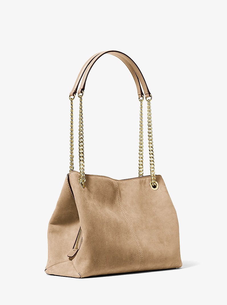 Christina Medium Messenger Bag in POIL DE CHAMEAU | Michael Kors