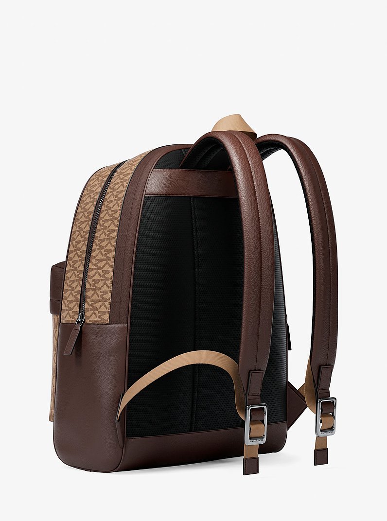 Sac &agrave; dos Pacey de taille moyenne &agrave; logo Signature in POIL DE CHAMEAU | Michael Kors