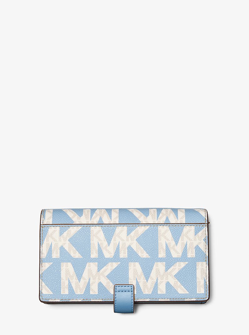 Jet Set Small Graphic Logo Smartphone Wristlet