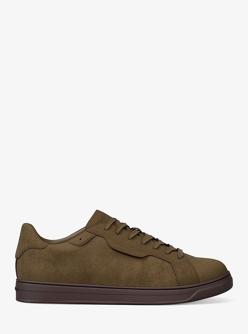 Keating Suede Sneaker in LODEN | Michael Kors