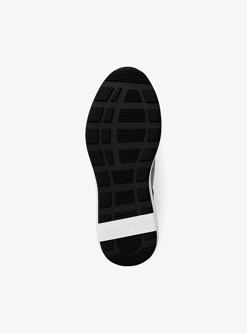 Sneaker Trevor aus Materialmix in SCHWARZ | Michael Kors