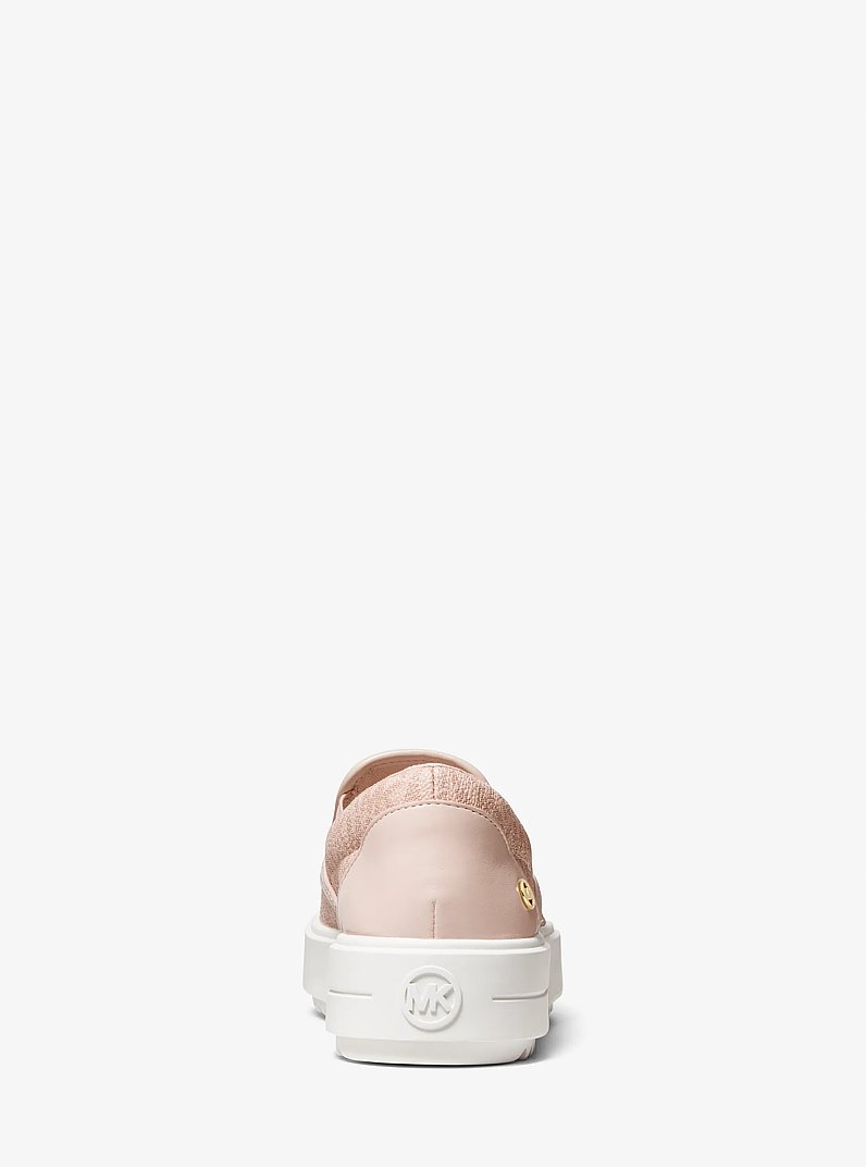 Zapatilla Emmet sin cordones y con logo in BALLET | Michael Kors