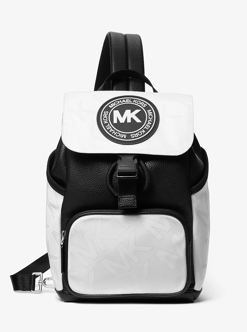 Kent Logo Jacquard Nylon Sling Pack | Michael Kors Canada [CA]