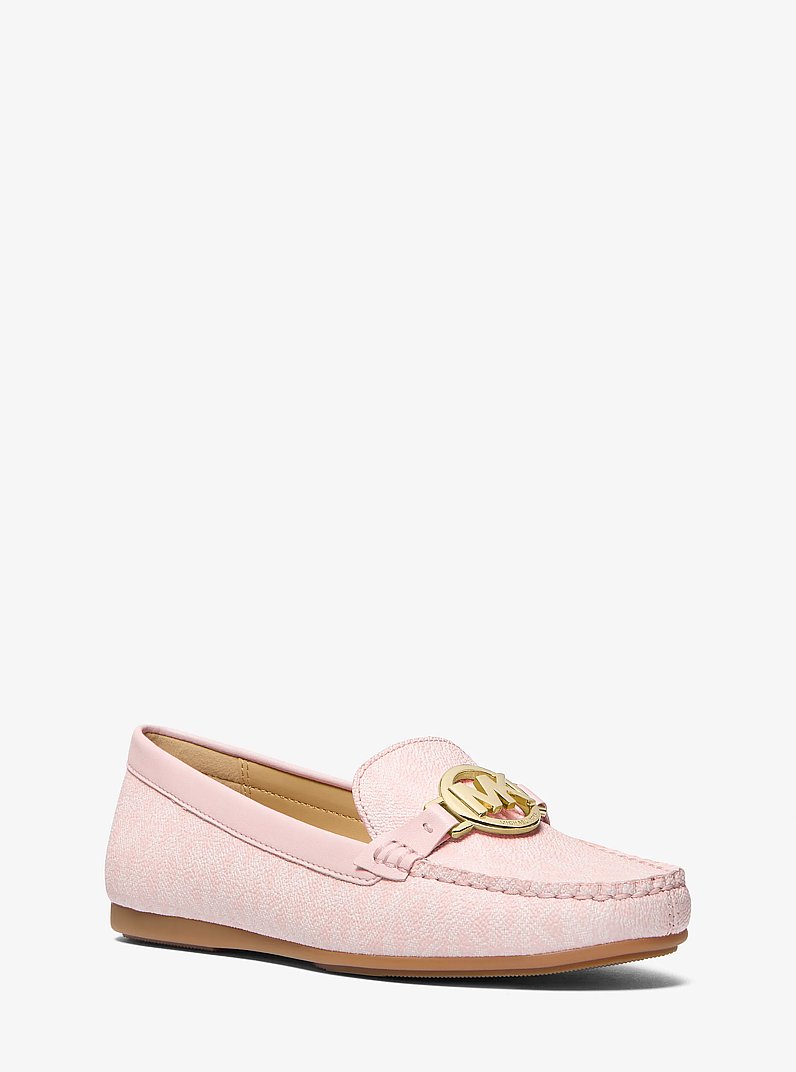 Fulton Signature Logo Moccasin in POWDER BLUSH | Michael Kors