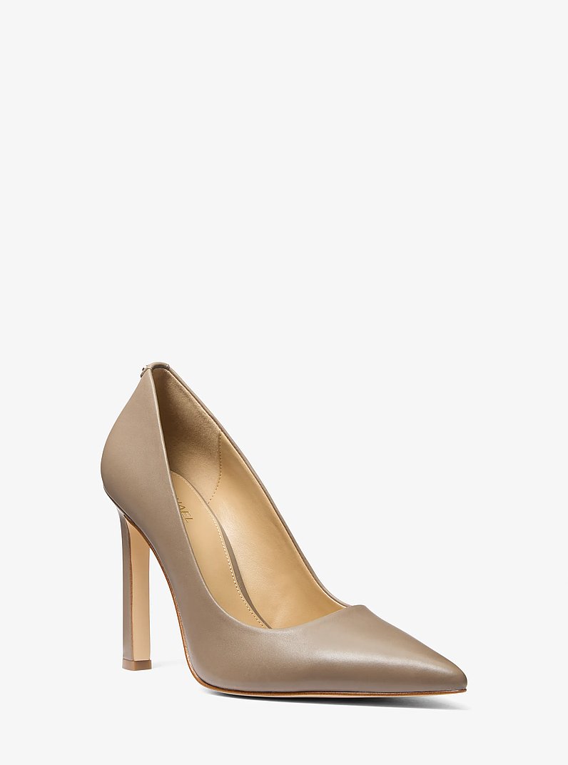 Amara Leather Pump in BIRCH | Michael Kors