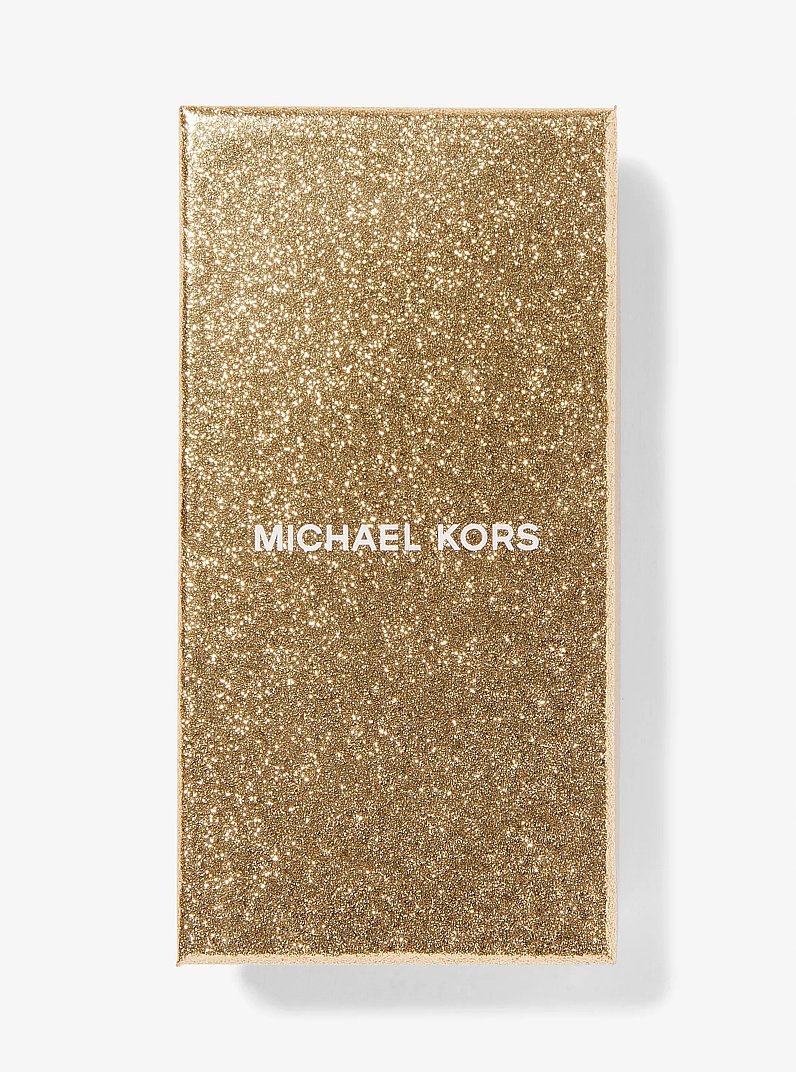 Pav&eacute; Logo Charm Key Chain