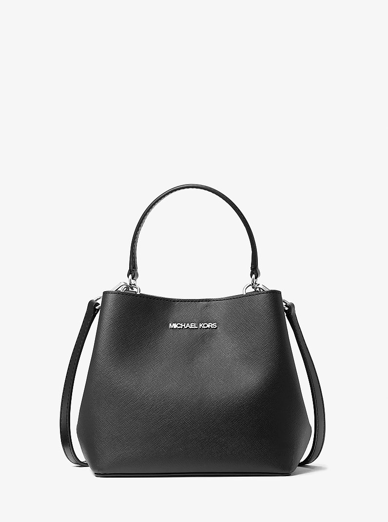 Pratt Small Convertible Shoulder Bag in BLACK - Sale | Michael