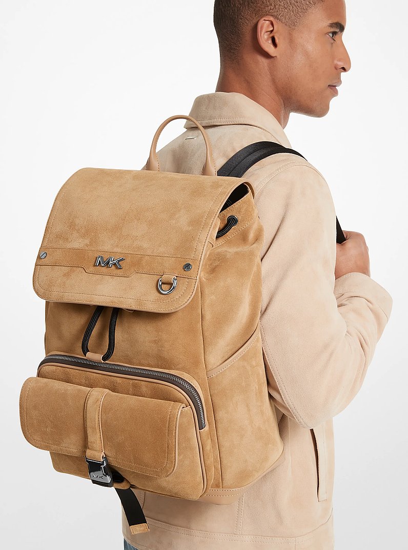 Varick Suede Backpack