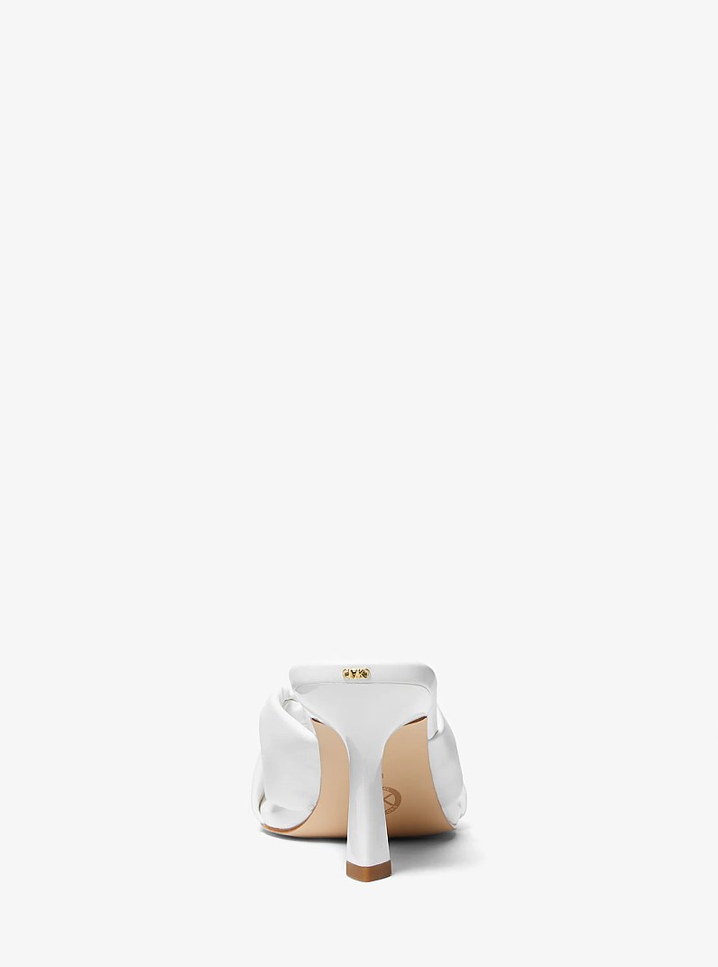 Sandalia Elena de piel in BLANCO INTENSO | Michael Kors