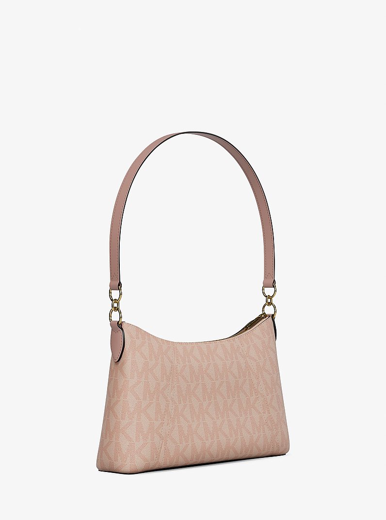 Wandelbare Umh&auml;ngetasche Sienna Medium mit Signature-Logomuster in BALLETT | Michael Kors