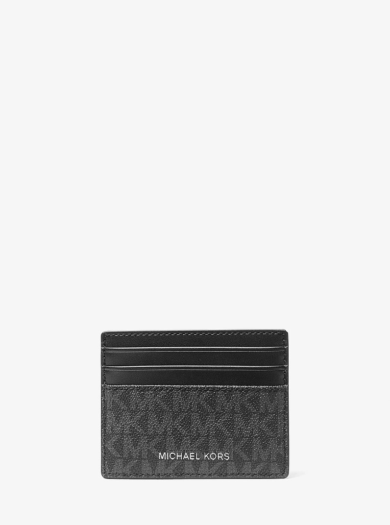 Tarjetero Cooper con logotipo exclusivo in NEGRO | Michael Kors