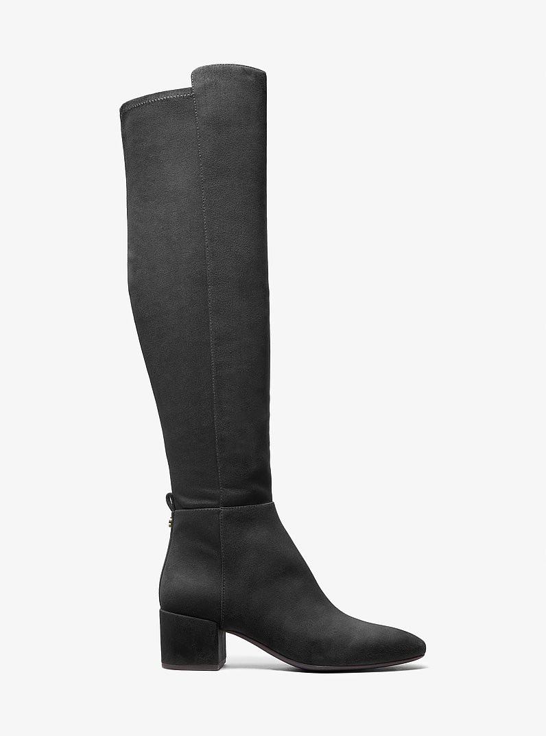 Braden Knee-High Riding Boot in BLACK | Michael Kors