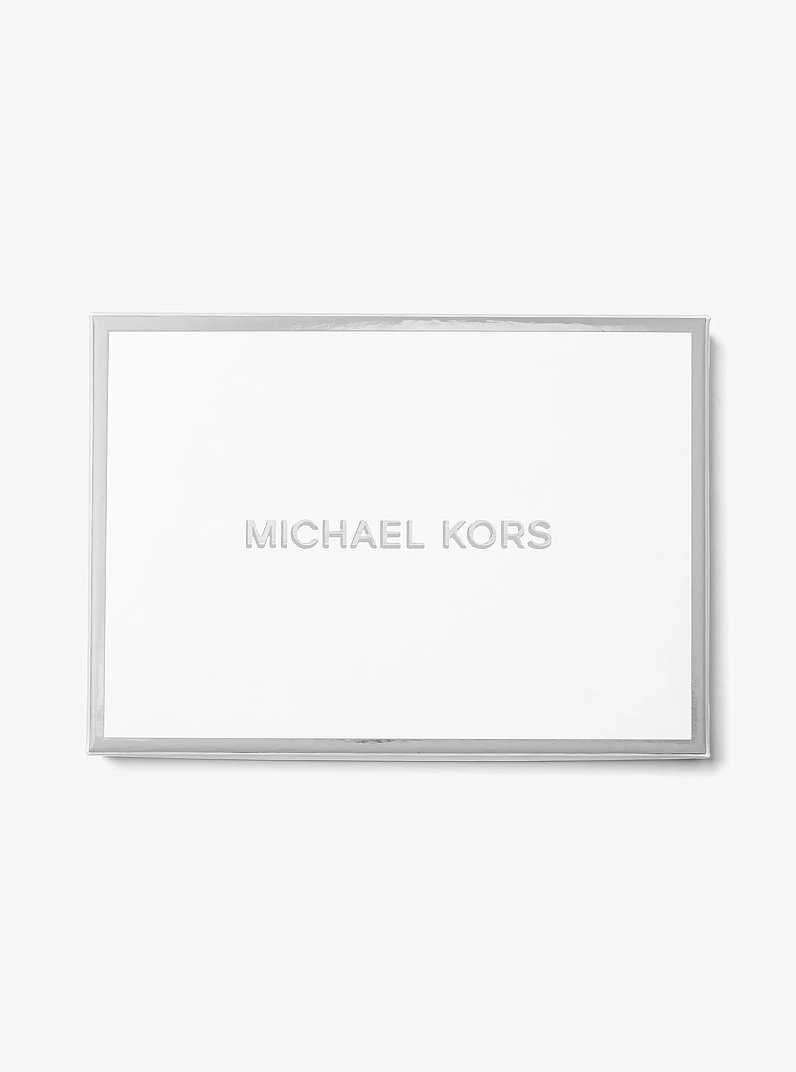 Tarjetero de piel granulada in NEGRO | Michael Kors