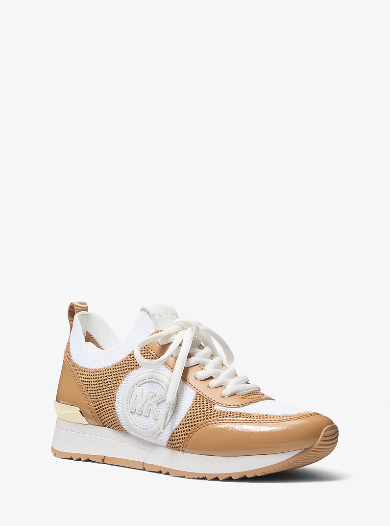 Espadrille Jenkins en tricot extensible &agrave; deux tons in CACAHU&Egrave;TE | Michael Kors