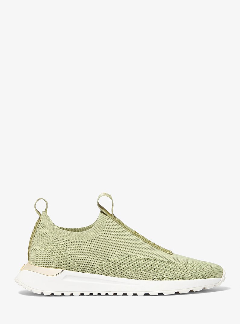 Bodie Knit Slip-On Sneaker in LIGHT SAGE | Michael Kors