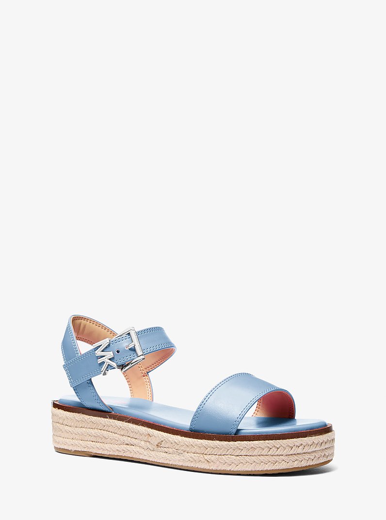 Sandale compens&eacute;e Richie in BLEU CIEL CLAIR | Michael Kors