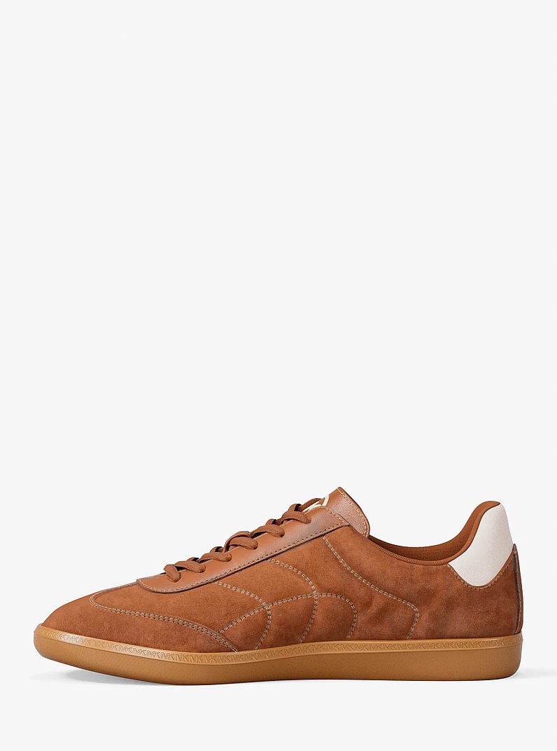 Benny Suede Sneaker in LUGGAGE | Michael Kors