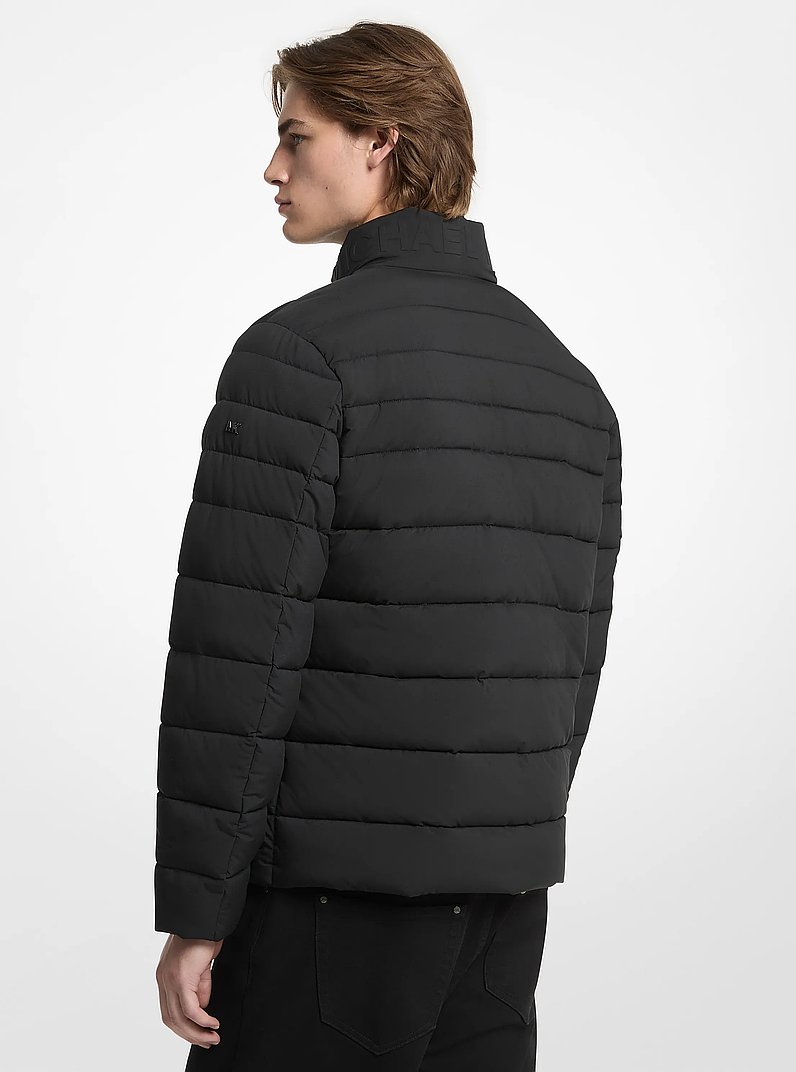 Channel Quilted Jacket in BLACK | Michael Kors