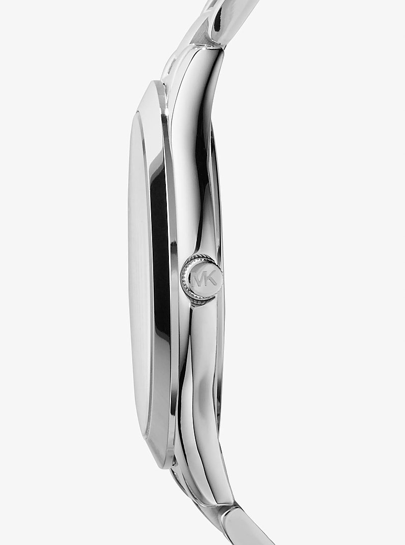Slim Runway Silver-Tone Watch in SILVER | Michael Kors