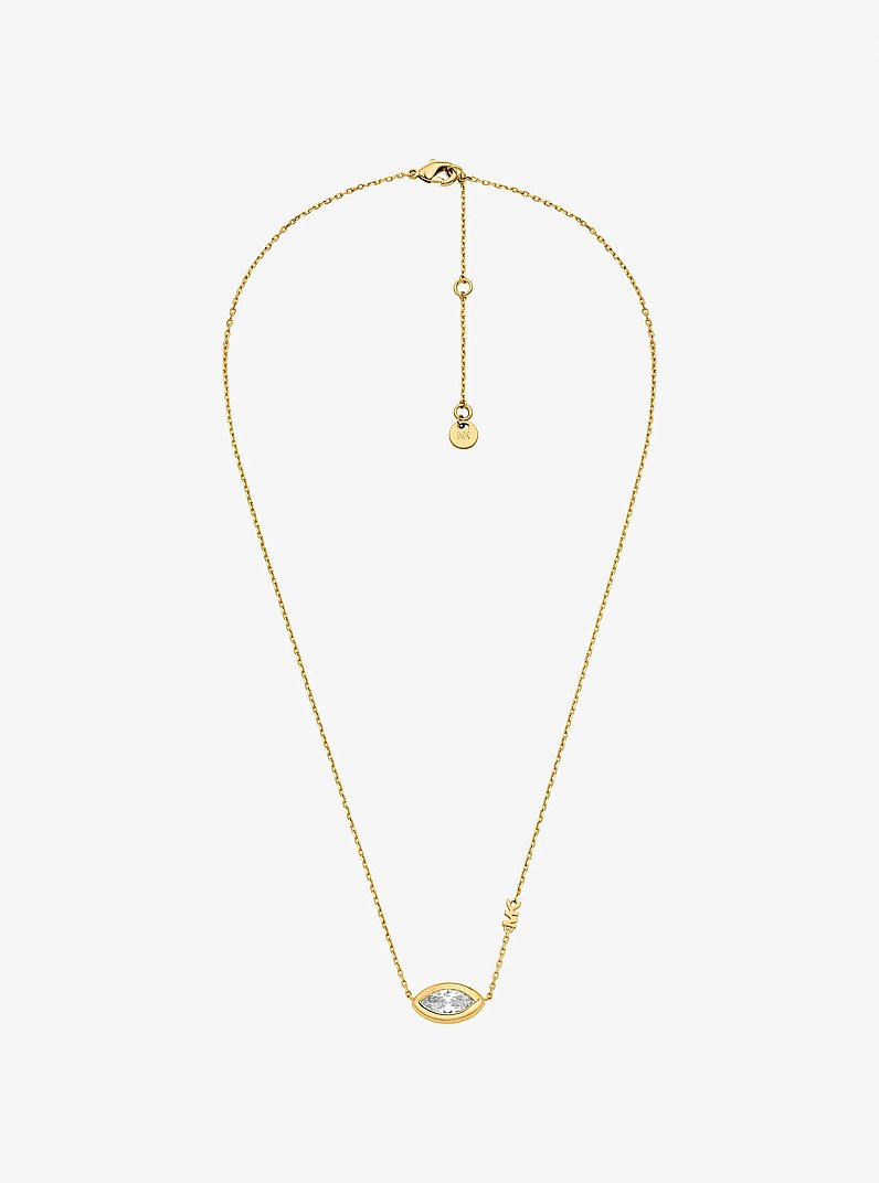 Collar con piedra de marquesa in DORADO | Michael Kors