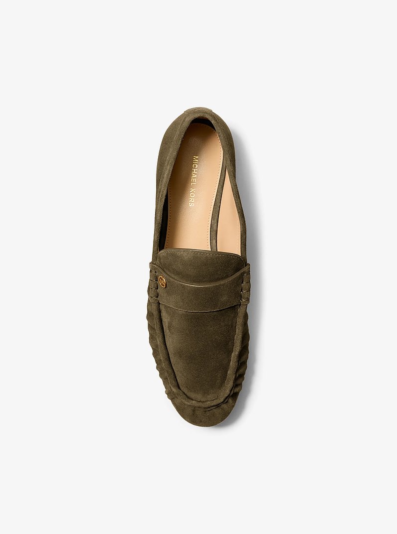 Jennings Suede Loafer  in LODEN | Michael Kors