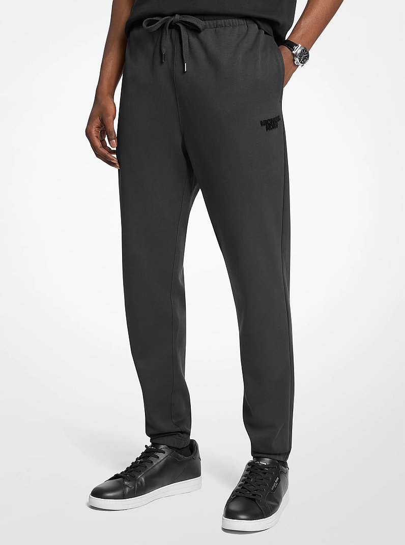 Cotton Blend Jogger in BLACK | Michael Kors