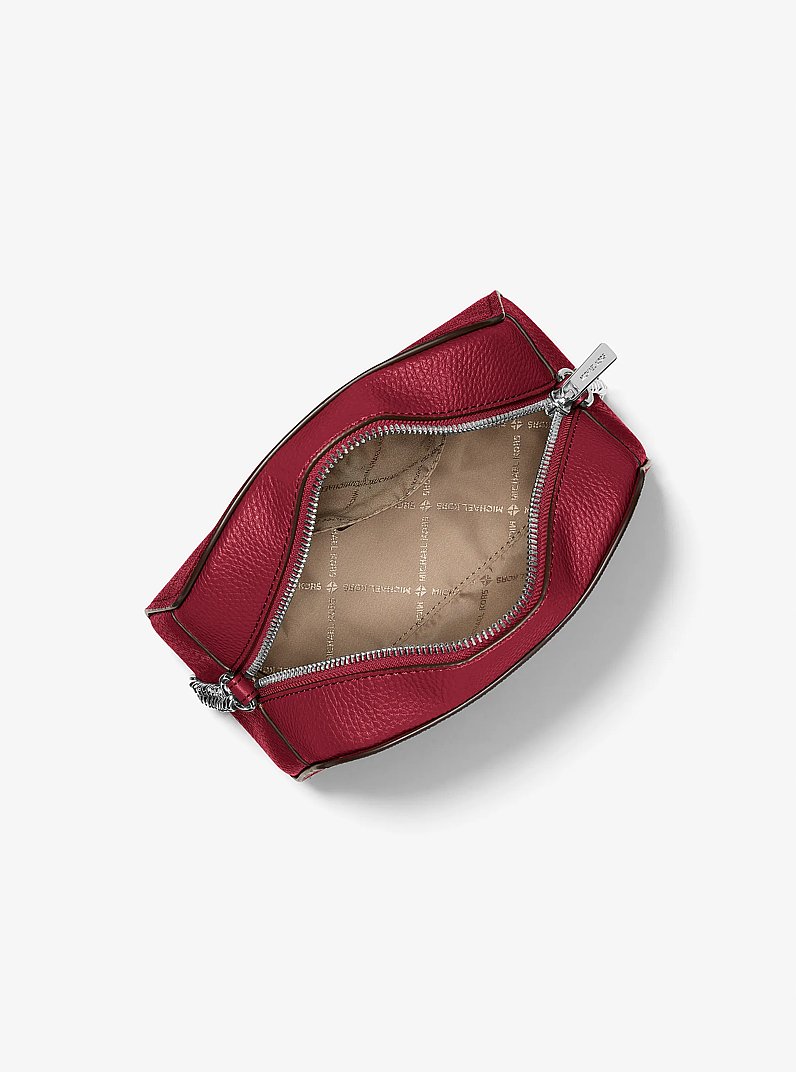 Ashton Extra-Small Camera Crossbody Bag in BORDEAUX | Michael Kors