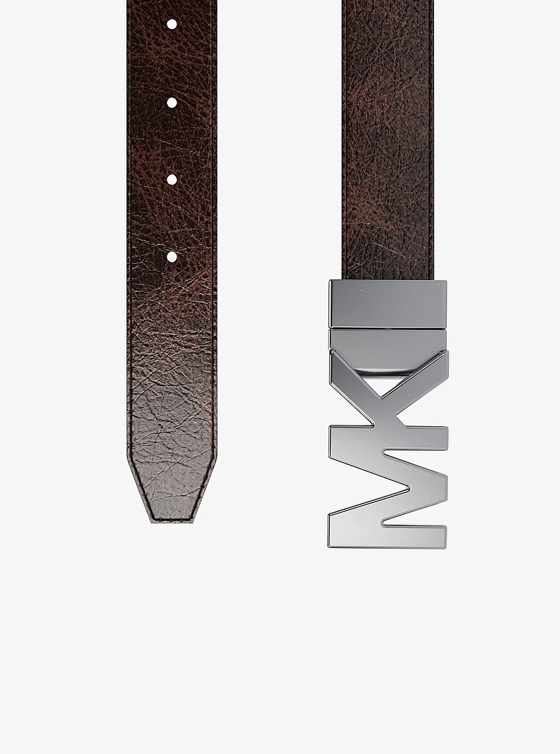Reversible Belt in CHOCOLATE | Michael Kors