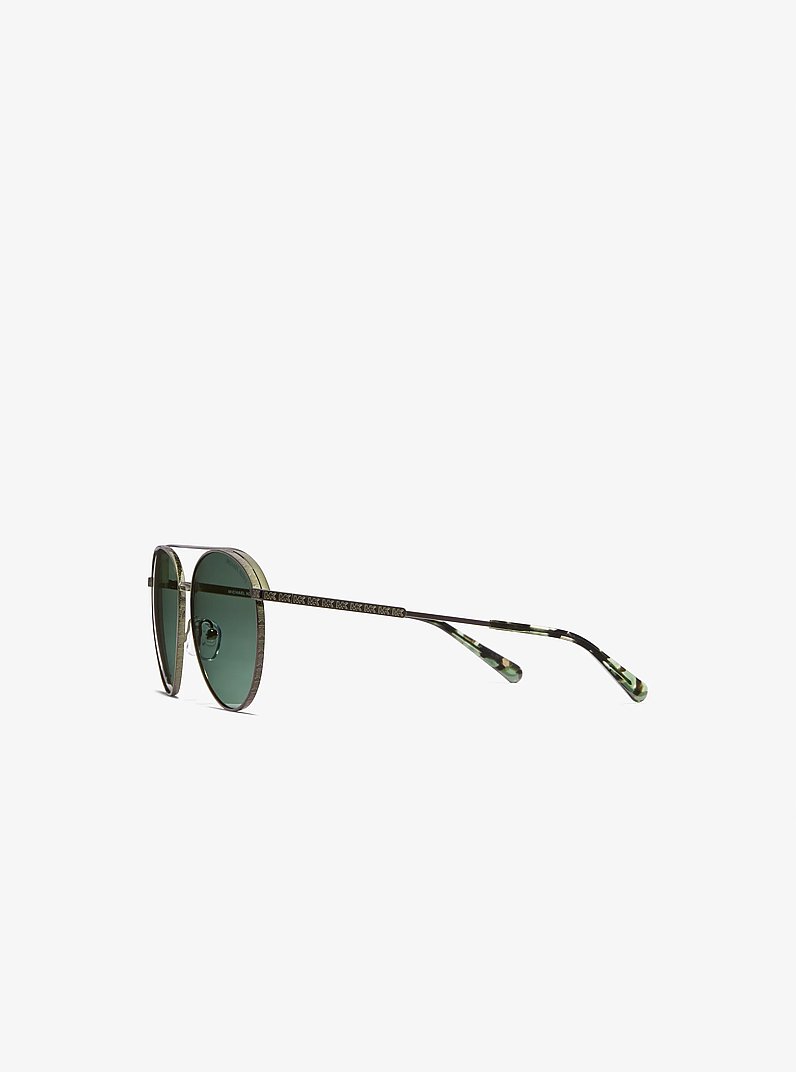 Occhiali da sole Arches in VERDE AMAZZONIA | Michael Kors