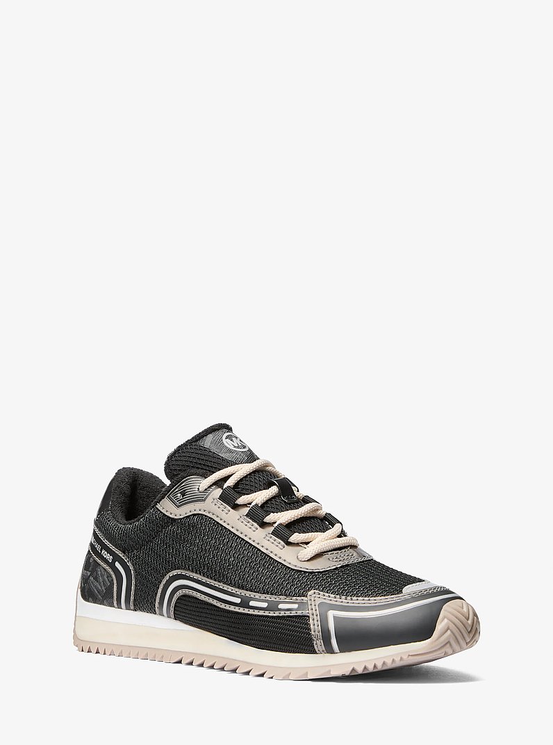 Byrdie Mesh Trainer in BLACK COMBO | Michael Kors
