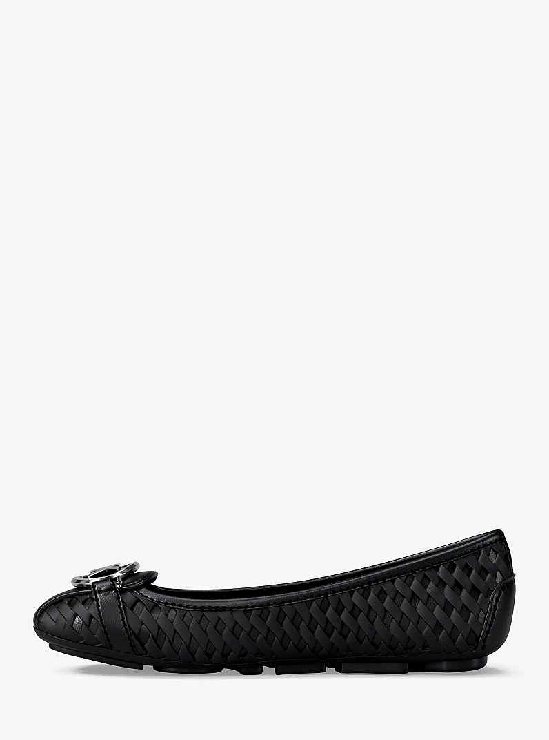 Fulton Woven Moccasin in BLACK | Michael Kors