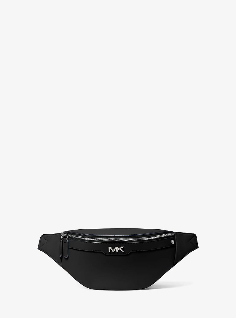 Petit sac ceinture Varick en cuir in NOIR | Michael Kors