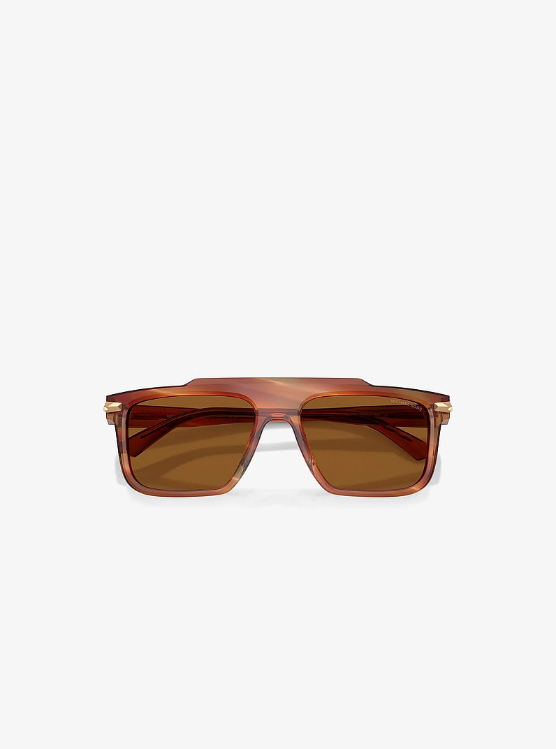 Boston Sunglasses in BROWN HORN | Michael Kors