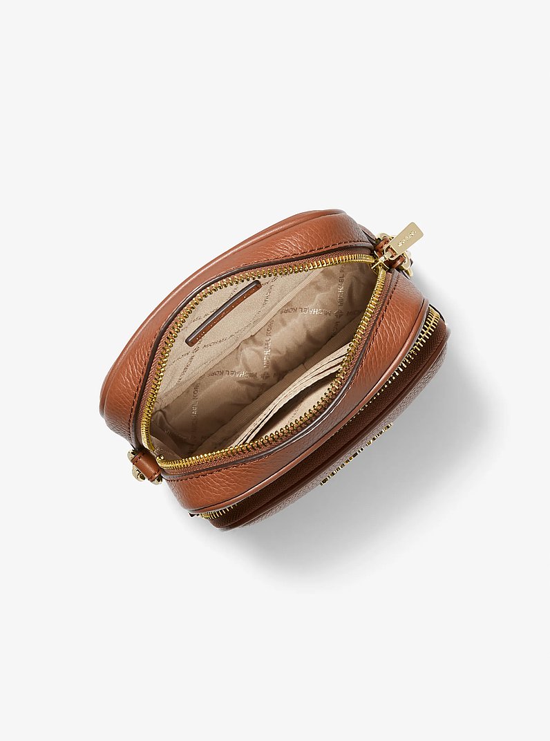 Umh&auml;ngetasche Jet Set Travel Medium aus gekrispeltem Leder in LUGGAGE | Michael Kors