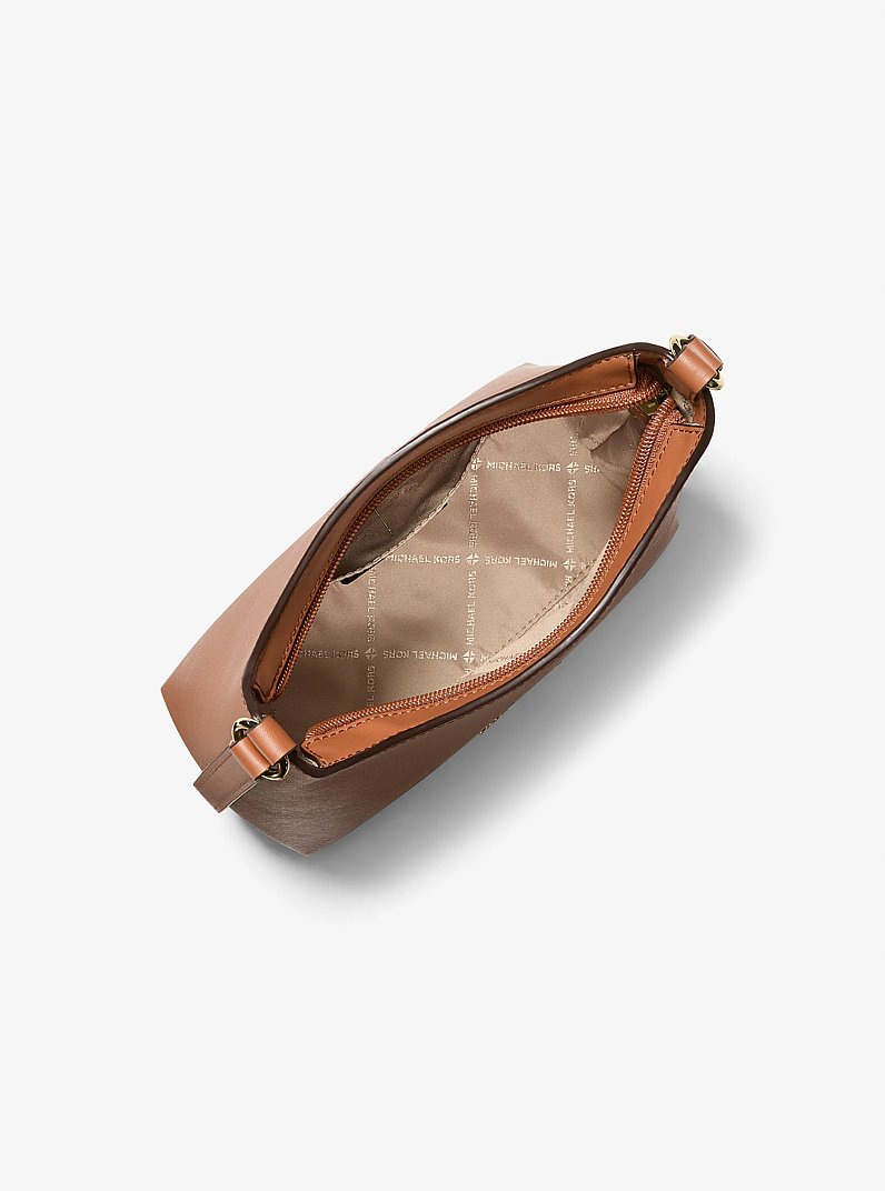 Maya Small Crossbody Bag in LUGGAGE | Michael Kors