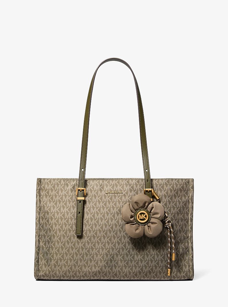 Shopper Zadie Medium mit Logomuster in LODEN | Michael Kors