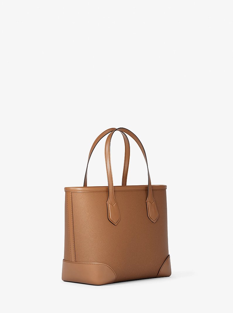 Eva Extra-Small Leather Convertible Tote Bag in LUGGAGE | Michael Kors