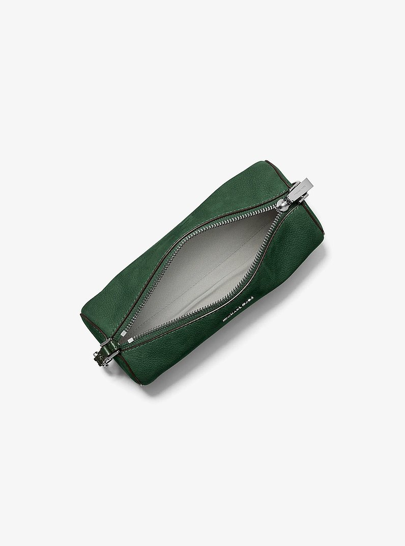 Pochette cil&iacute;ndrico Izzy peque&ntilde;o de nobuck in MUSGO | Michael Kors