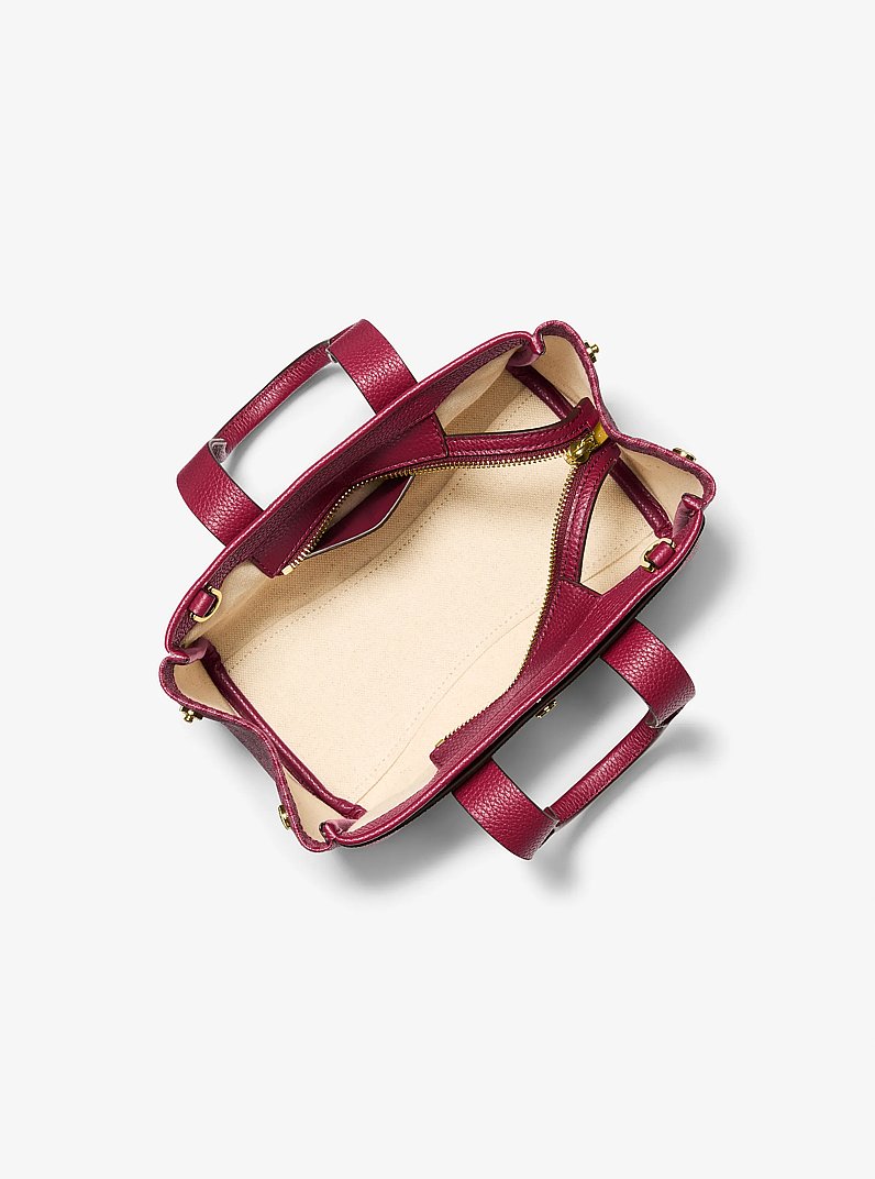 Romee Extra-Small Signature Logo Crossbody Bag in MULBERRY | Michael Kors