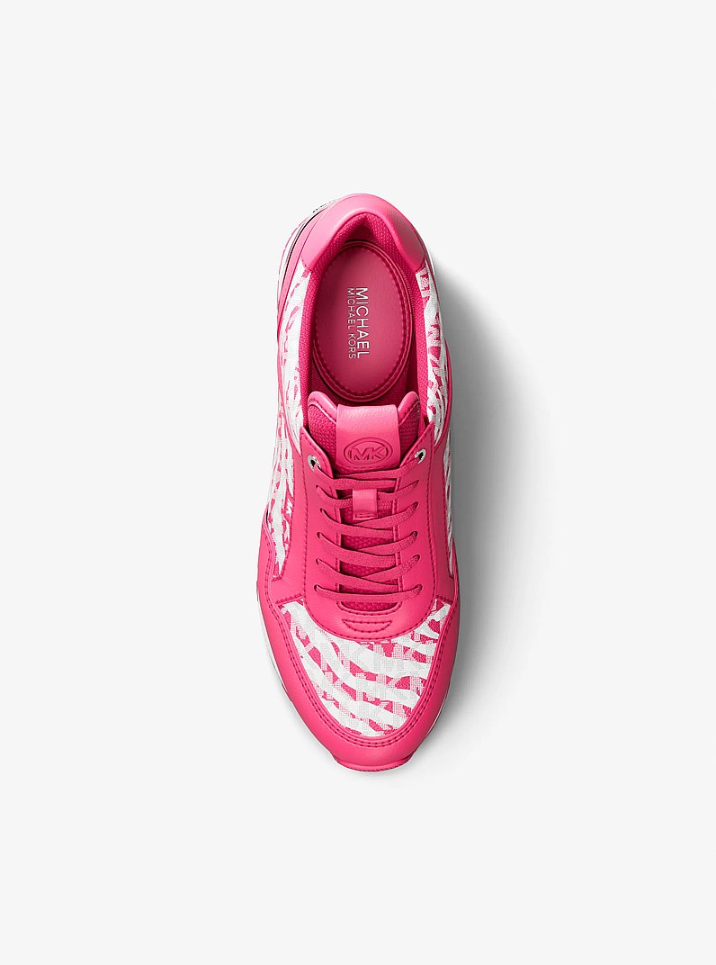 Espadrille Maddy &agrave; imprim&eacute; de z&egrave;bre et &agrave; logo Signature in FRUIT DE DRAGON MULTI | Michael Kors