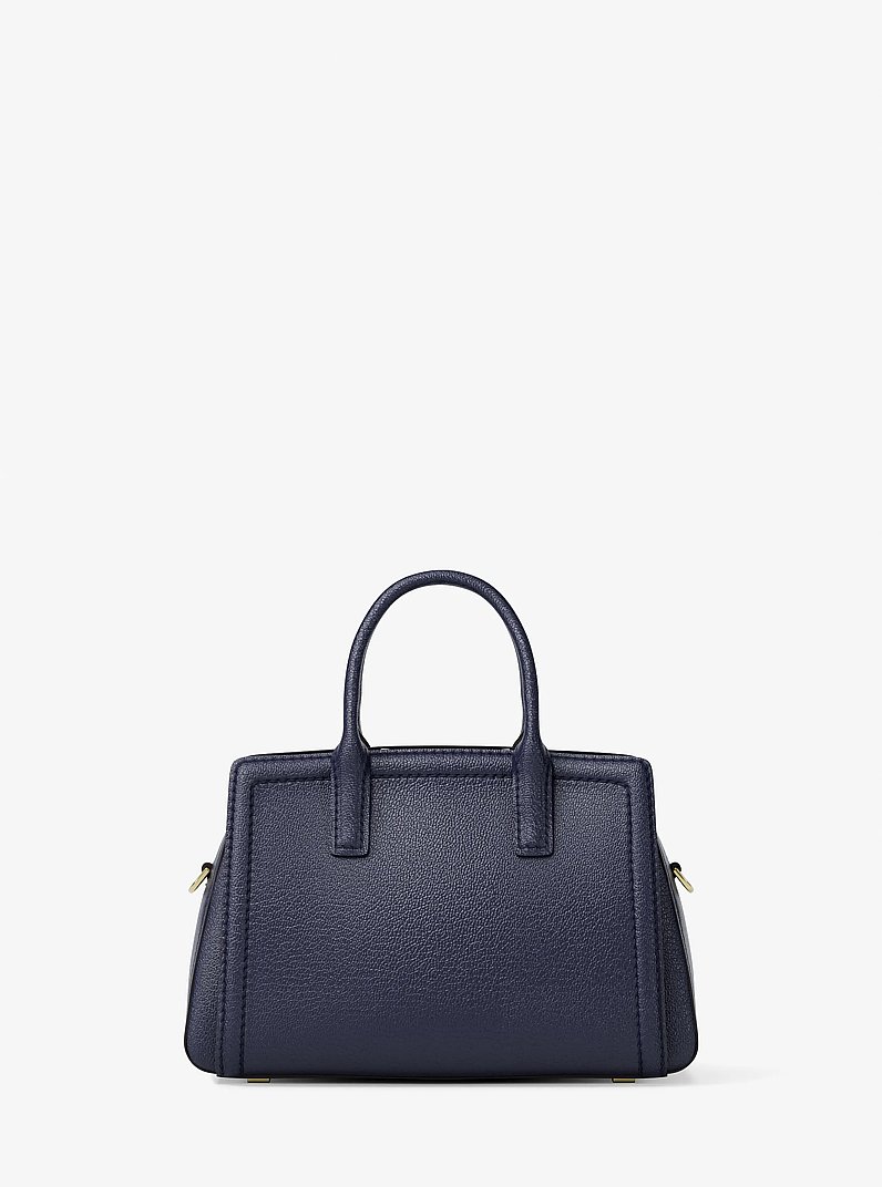 Laila Extra-Small Leather Crossbody Bag in DRESS BLUES | Michael Kors