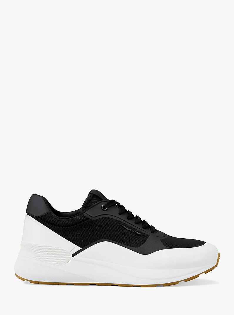 Sneaker Trevor aus Materialmix in SCHWARZ/WEISS | Michael Kors