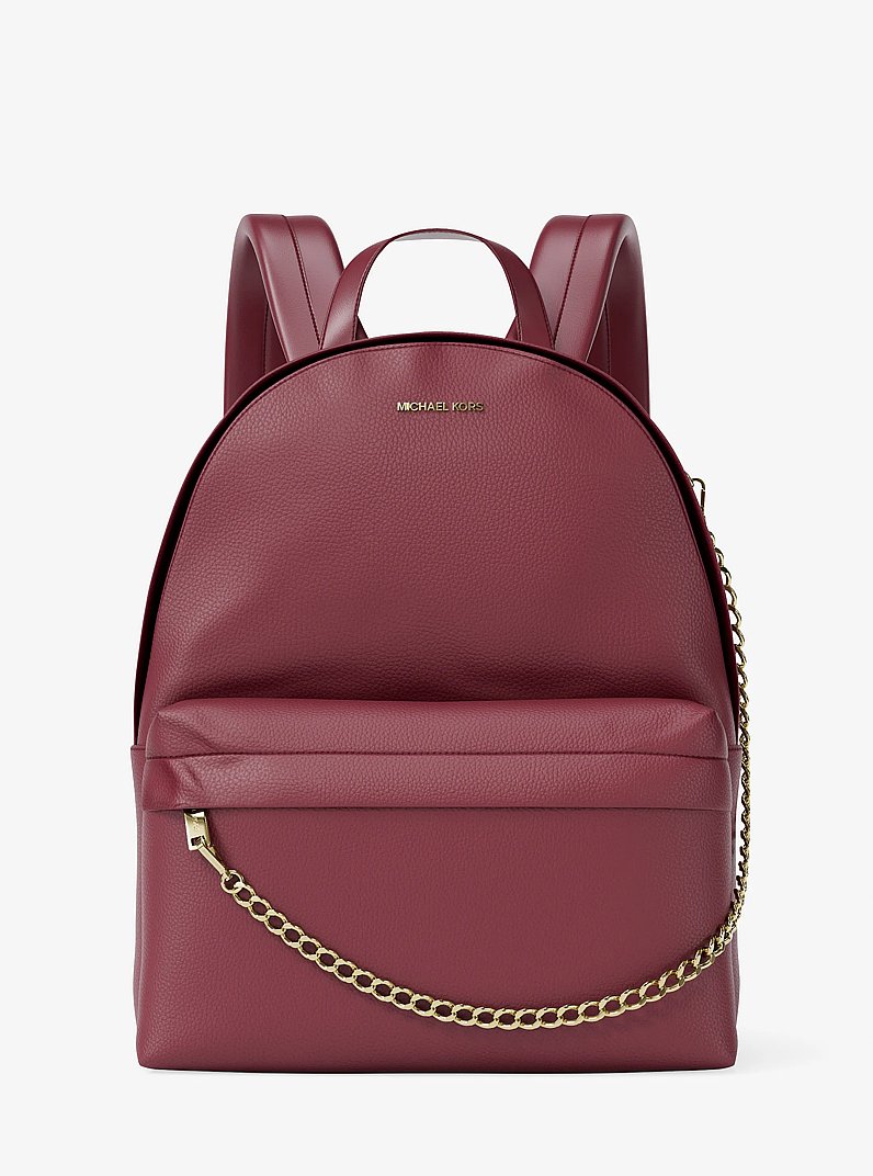 Slater Medium Backpack in CHERRY | Michael Kors