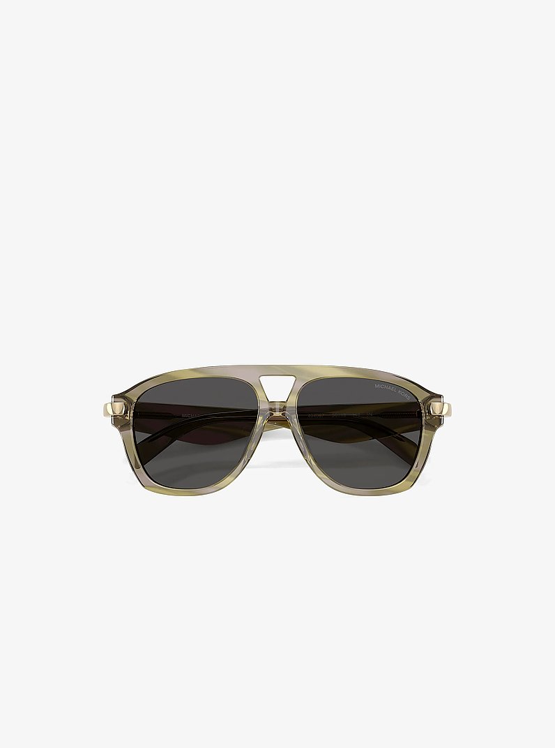 Grenada Sunglasses in OLIVE HORN | Michael Kors