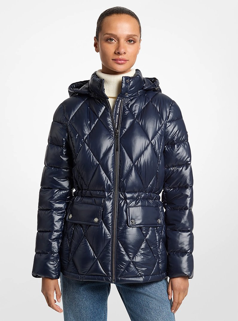 Veste matelass&eacute;e compacte in MIDNIGHTBLUE | Michael Kors
