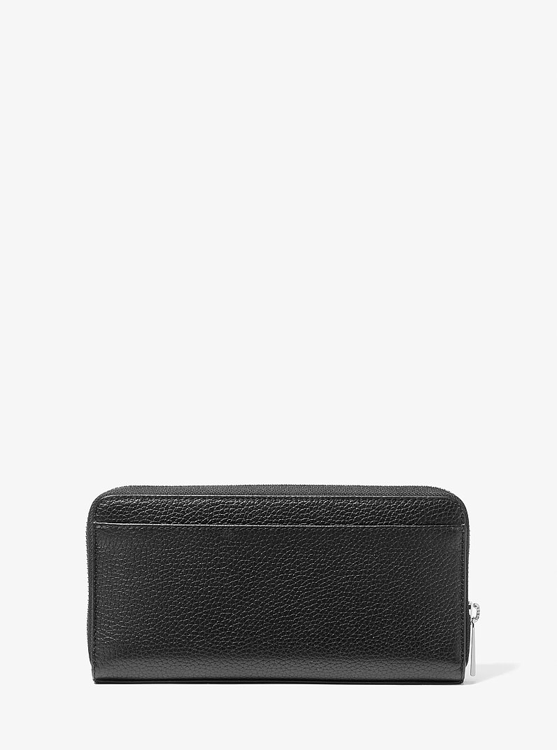 Billetera Cooper de cuero granulado para smartphone in NEGRO | Michael Kors