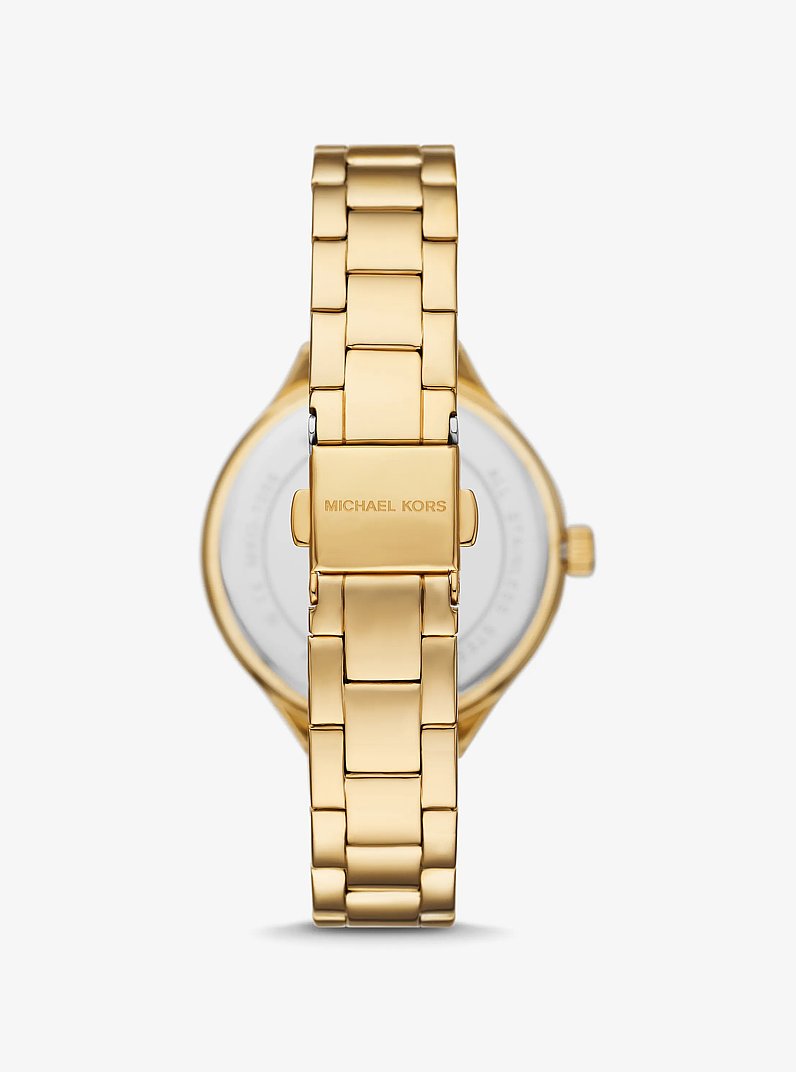 Aspyn Gold-Tone Watch in GOLD | Michael Kors
