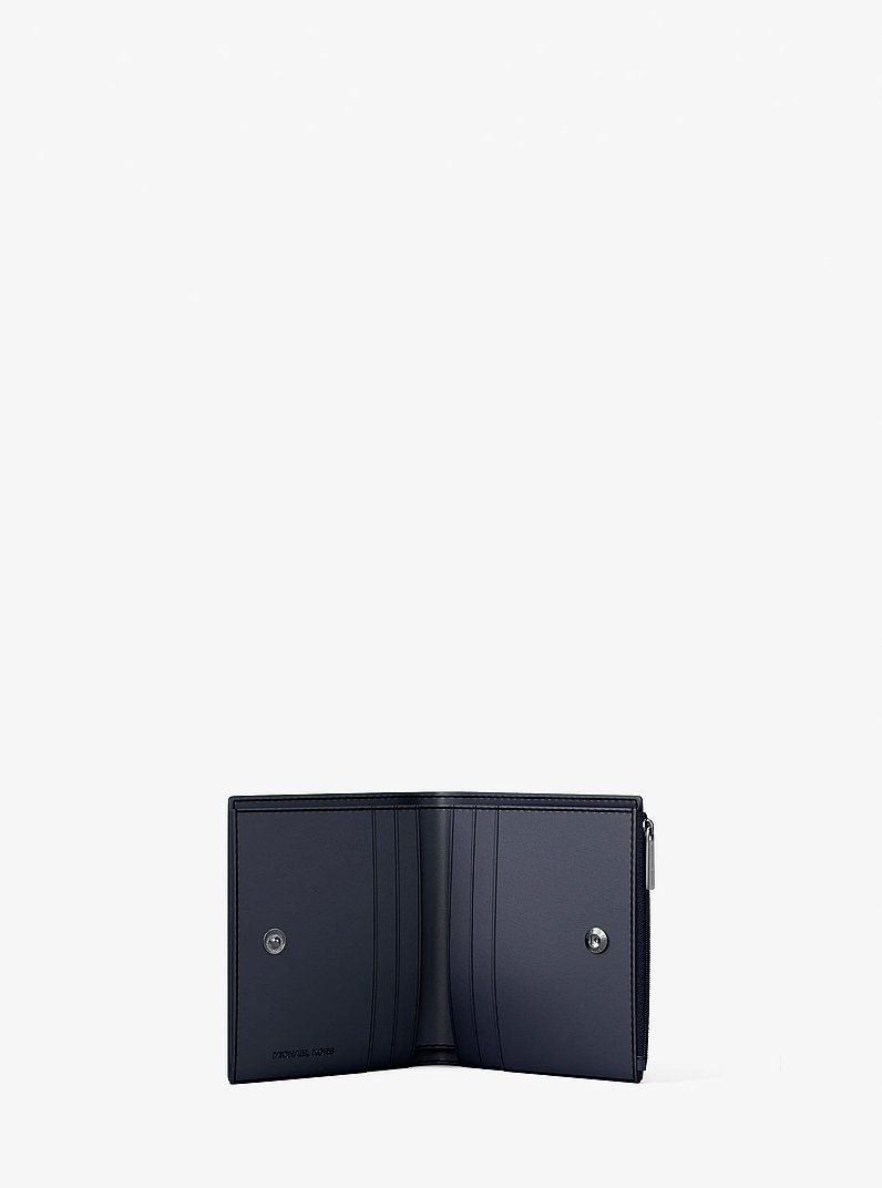 Cooper Signature Logo Wallet in DENIM | Michael Kors