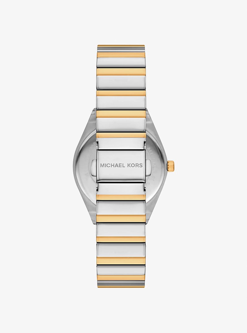 Mini Lennox Two-Tone Watch in TWO TONE | Michael Kors
